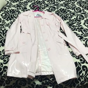 Pink Rain Coat